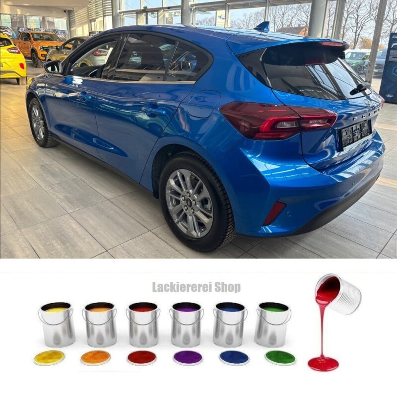 STOßSTANGE LACKIERT IN WUNSCHFARBE NEU für Ford Focus 2018-2025 Schrägheck