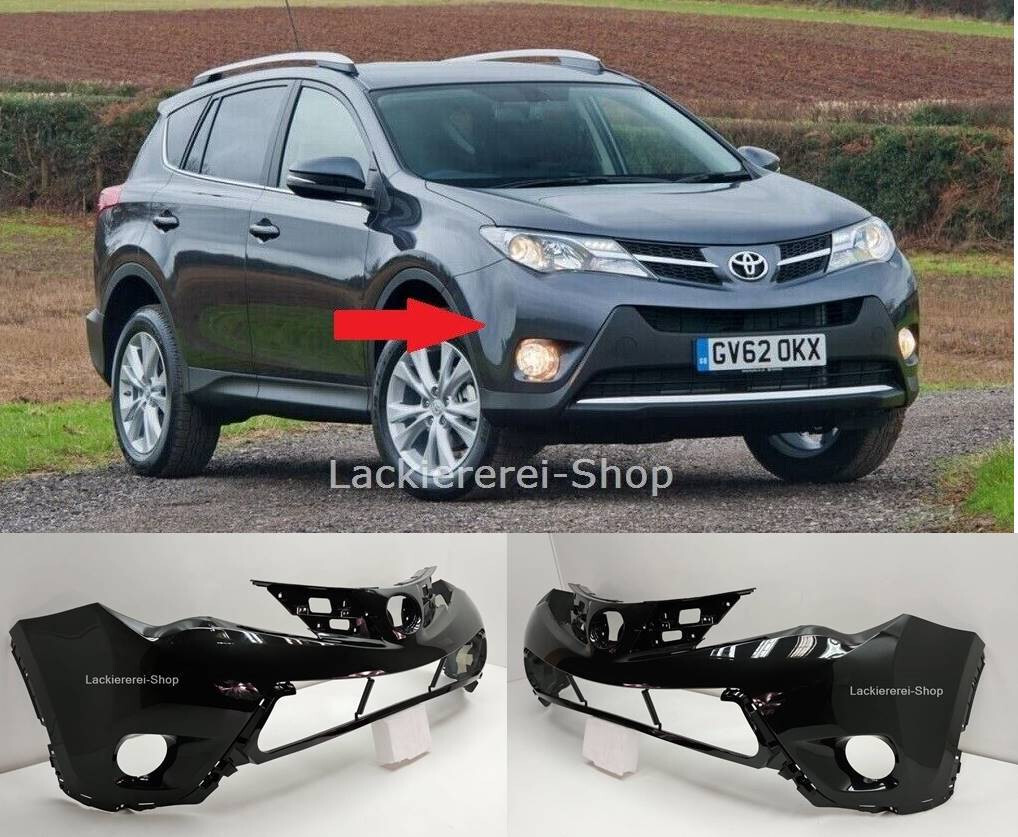 STOßSTANGE VORNE LACKIERT IN WUNSCHFARBE NEU für Toyota RAV4 2013-2016