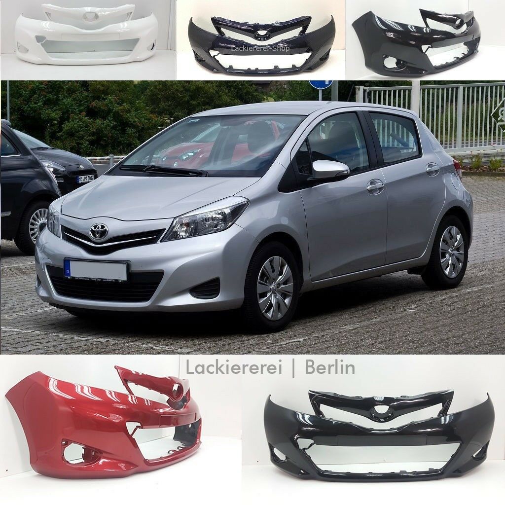 Audi Stoßstange Vorne MOTORHAUBE LACKIERT IN WUNSCHFARBE NEU Für Toyota Auris 2007-2010 Toyota Yaris Stossstange Vorne