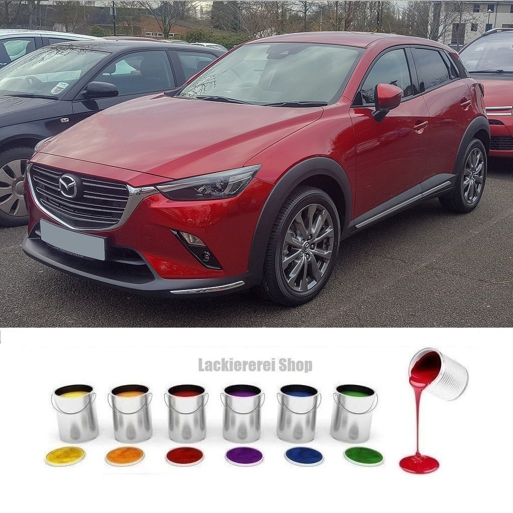 STOßSTANGE VORNE LACKIERT IN WUNSCHFARBE NEU  für Mazda CX-3 2018-2021