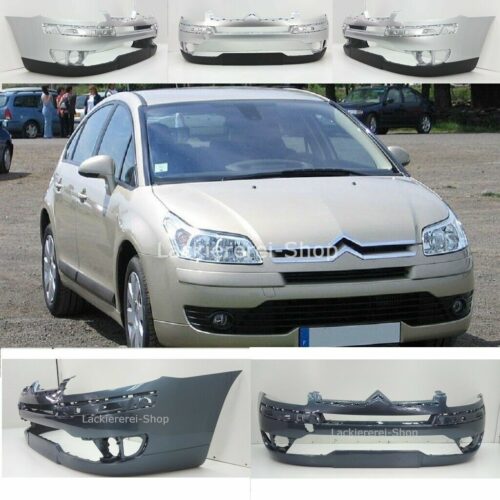 STOßSTANGE VORNE LACKIERT IN WUNSCHFARBE NEU für Citroen C4 2004-2008
