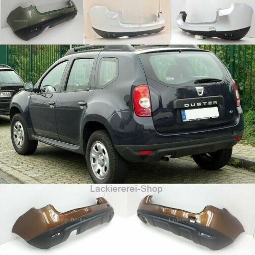 STOßSTANGE HINTEN LACKIERT IN WUNSCHFARBE NEU für Dacia Duster 2010-2017
