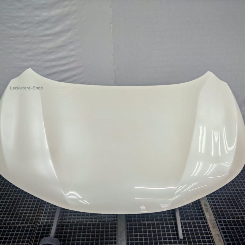 MOTORHAUBE LACKIERT IN QAB PEARL WHITE für Nissan Qashqai 2014-2017 LAGERWARE