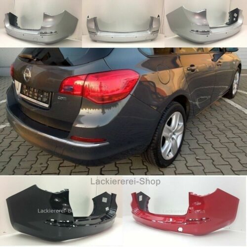 STOßSTANGE HINTEN LACKIERT IN WUNSCHFARBE NEU für Opel Astra J Kombi 2012-2015