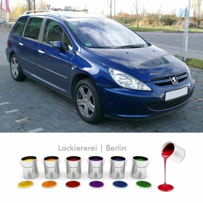 KOTFLÜGEL VORNE LACKIERT IN WUNSCHFARBE NEU für Peugeot 307 2001-2005  – Bild 8