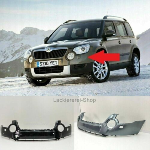 STOßSTANGE VORNE LACKIERT IN WUNSCHFARBE NEU für Skoda Yeti 2009-2013 versch. Varianten