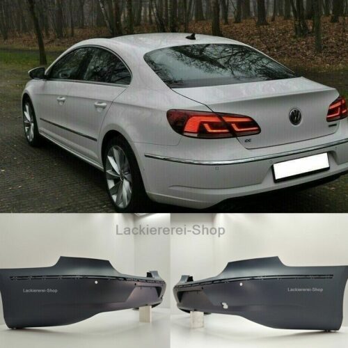 STOßSTANGE HINTEN UNLACKIERT NEU für VW CC 2012-2016 PDC