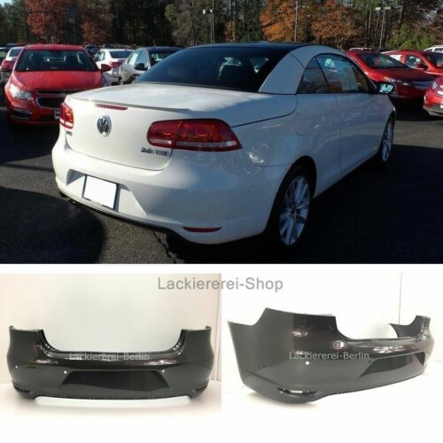 STOßSTANGE HINTEN LACKIERT IN WUNSCHFARBE NEU ORIGINALTEIL VW Eos 2010-2015