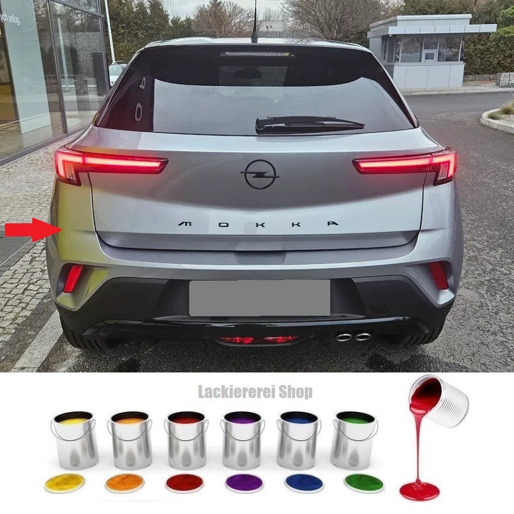 STOßSTANGE HINTEN LACKIERT IN WUNSCHFARBE NEU für Opel Mokka B 2020-