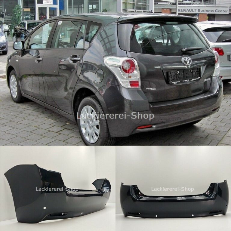 Set Lackiert Toyota Yaris XP13 Vorfacelift Heck Stoßfänger Stoßstange Hinten 10-14 LACKIERT
