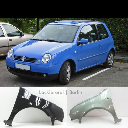 KOTFLÜGEL VORNE LACKIERT IN WUNSCHFARBE NEU für VW Lupo 1998-2005