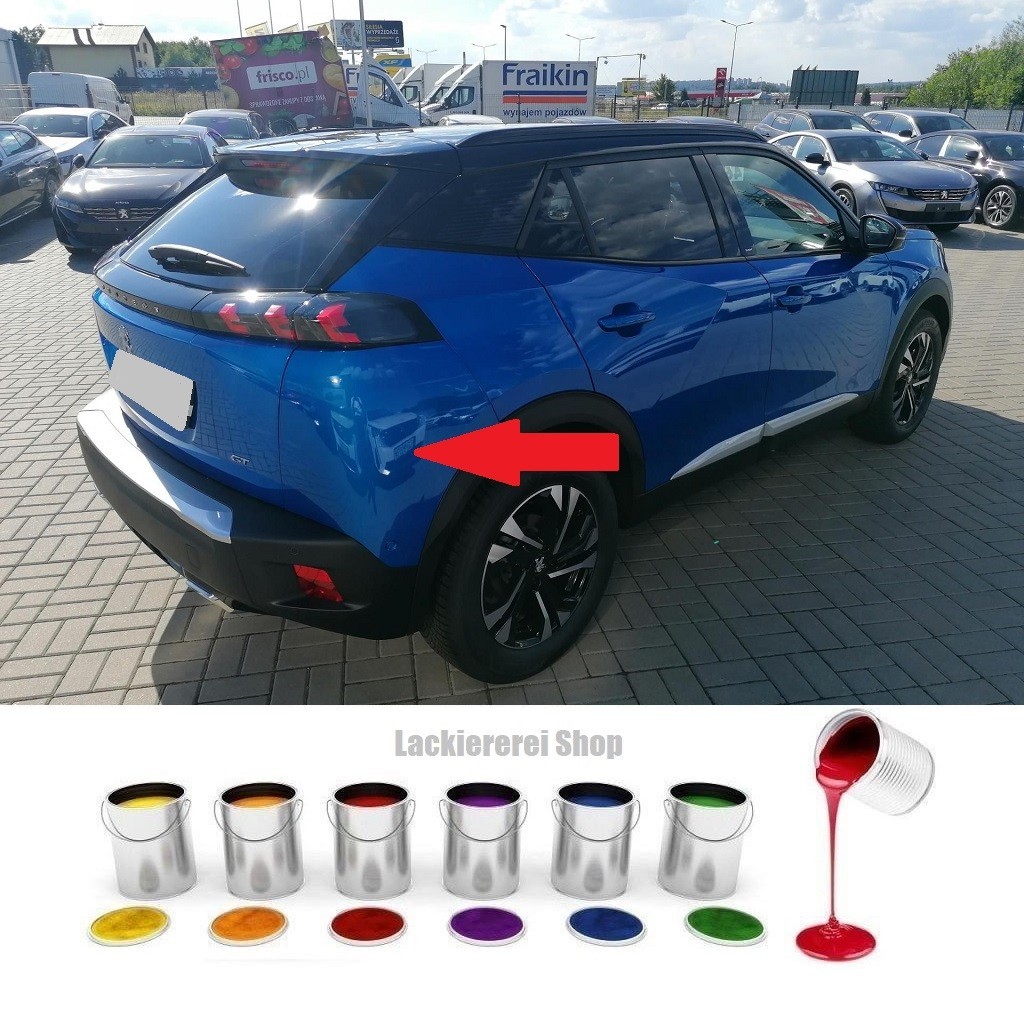 STOßSTANGE ECKE HINTEN LACKIERT IN WUNSCHFARBE NEU für Peugeot 2008 II 2019-