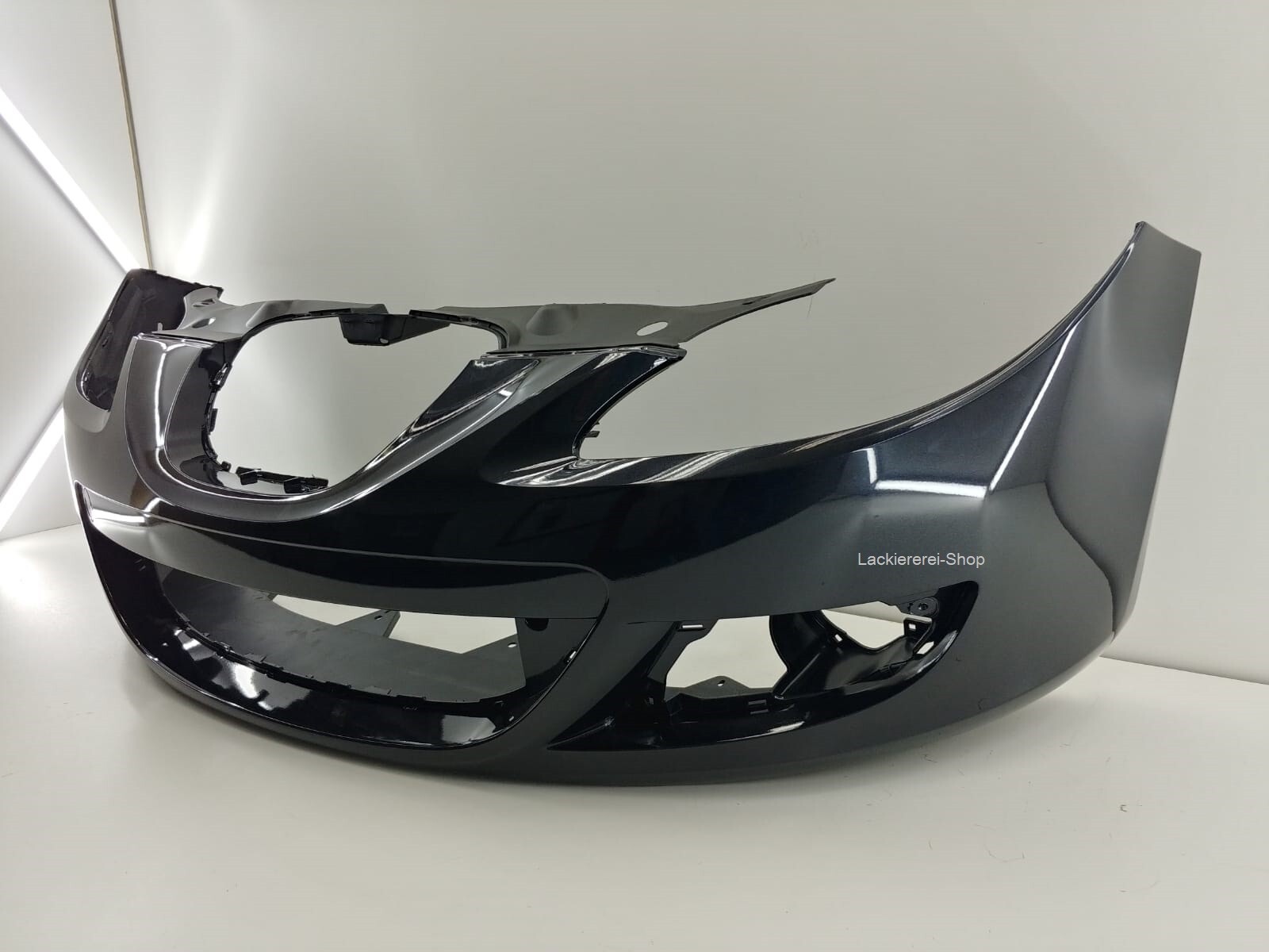 STOßSTANGE VORNE LACKIERT IN LC9Z Black Magic für Seat Leon 2005-2009 Lagerware – Bild 2