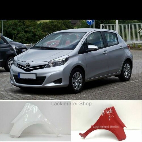 KOTFLÜGEL VORNE LACKIERT IN WUNSCHFARBE NEU für Toyota Yaris 3 2011-2020