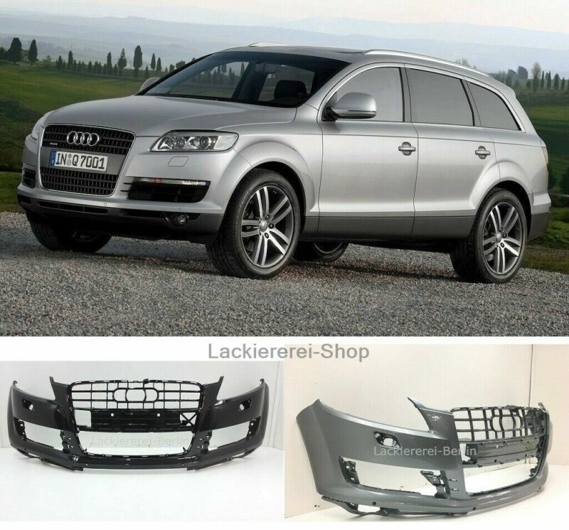 STOßSTANGE VORNE LACKIERT IN IHRER WUNSCHFARBE NEU für Audi Q7 2005-2009