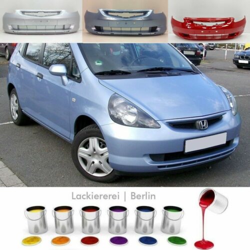 STOßSTANGE VORNE LACKIERT IN WUNSCHFARBE NEU für Honda Jazz 2002-2004