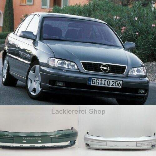 STOßSTANGE VORNE LACKIERT IN WUNSCHFARBE NEU für Opel Omega B Facelift 1999-2003 mit SRA