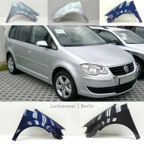 KOTFLÜGEL VORNE LACKIERT IN WUNSCHFARBE NEU für VW Touran 2006-2010
