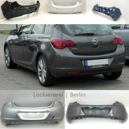 STOßSTANGE HINTEN LACKIERT IN WUNSCHFARBE NEU für Opel Astra J 2009-2012 Fünftürer