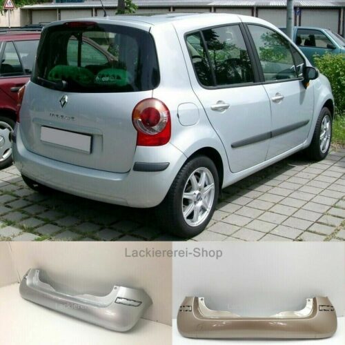 STOßSTANGE HINTEN LACKIERT IN WUNSCHFARBE NEU für Renault Modus 2004-2008