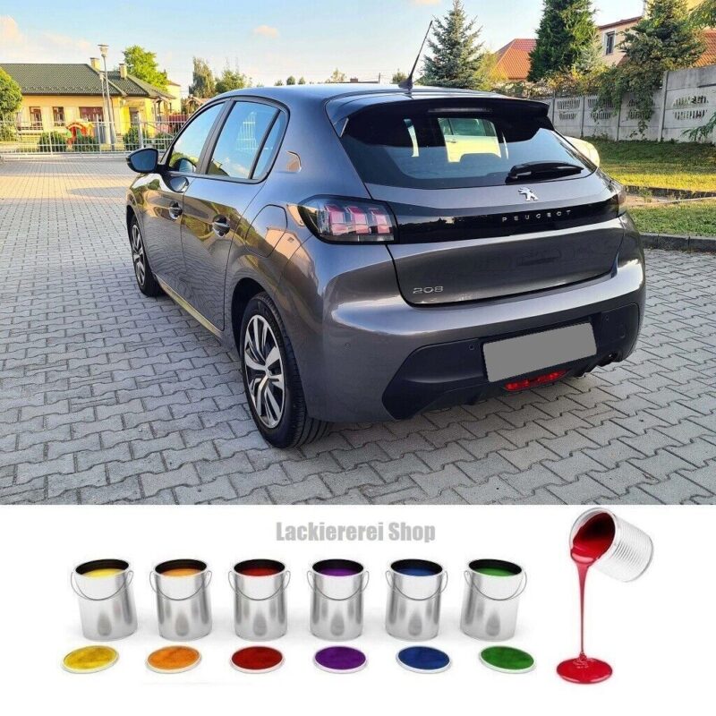 STOßSTANGE HINTEN LACKIERT IN WUNSCHFARBE NEU für Peugeot 208 2019-