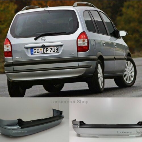 STOßSTANGE HINTEN LACKIERT IN WUNSCHFARBE NEU für Opel Zafira A 1999-2005
