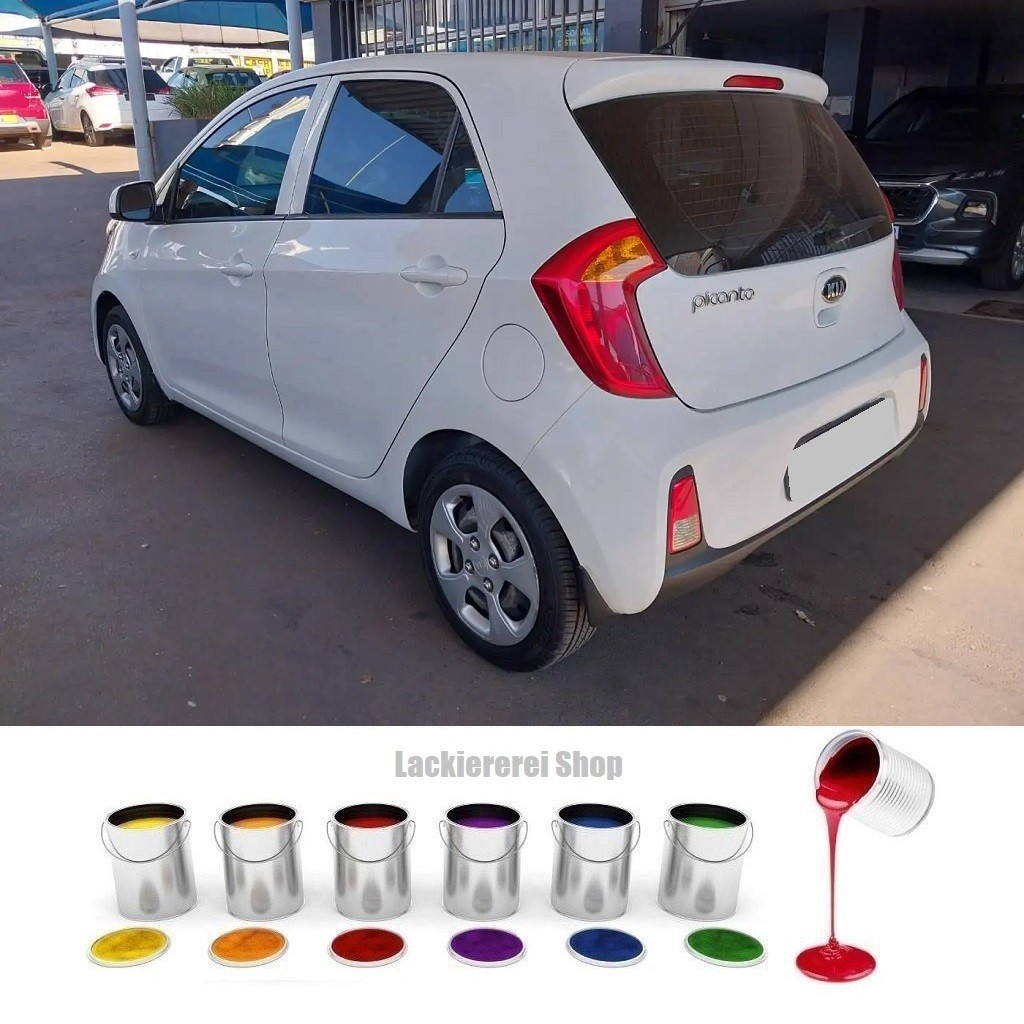 STOßSTANGE HINTEN LACKIERT IN WUNSCHFARBE NEU für Kia Picanto 2015-2017