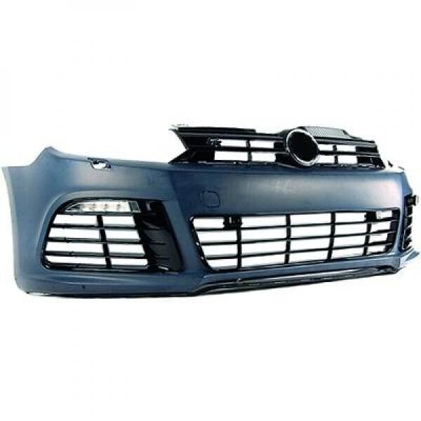 STOßSTANGE VORNE LACKIERT IN WUNSCHFARBE NEU für VW Golf 6 R SET – Bild 2