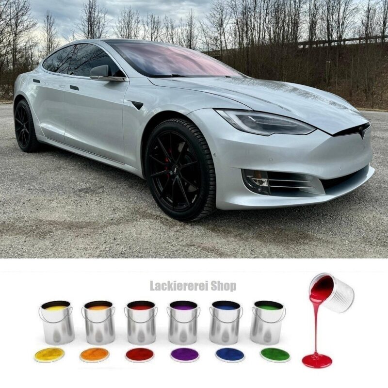KOTFLÜGEL VORNE LACKIERT IN WUNSCHFARBE NEU für TESLA Model S 2016-2020 ALU