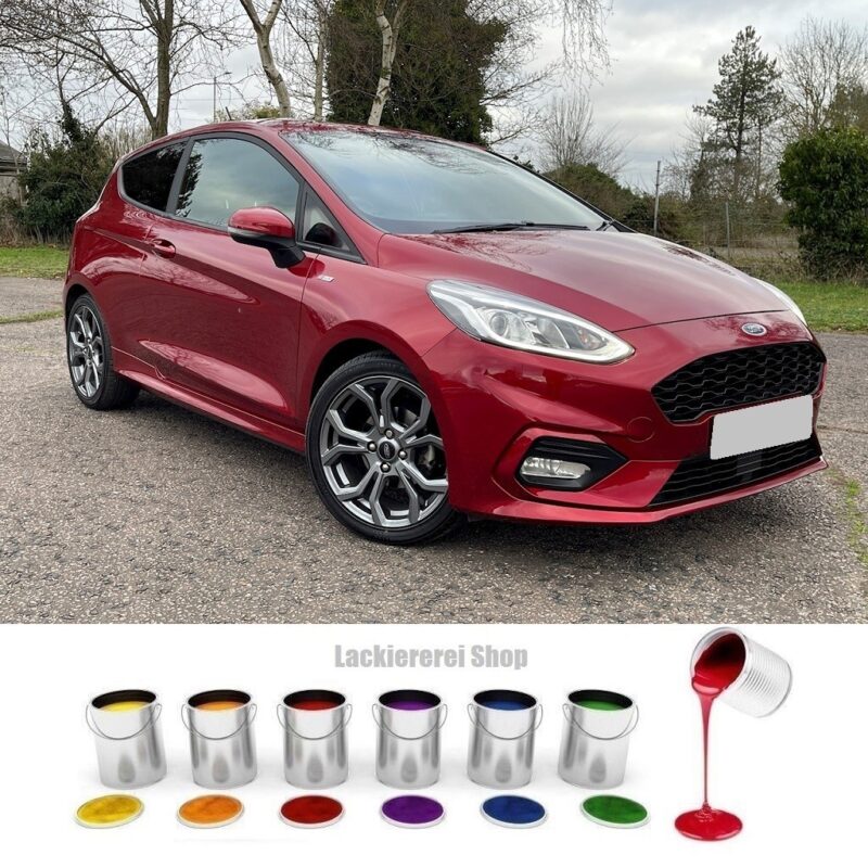 STOßSTANGE VORNE LACKIERT IN WUNSCHFARBE für Ford Fiesta ST/STLINE 2017-2022 ORIGINALTEIL
